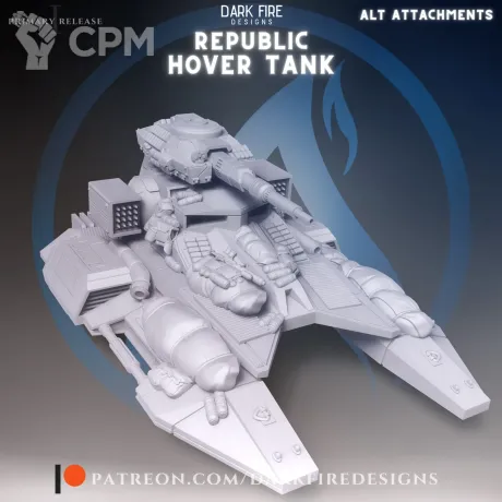 Описание картинки TX-130 Saber-class fighter tank alt от PocketSized Prints по цене 3 995руб | Свободный Рынок Миниатюр - СРМ