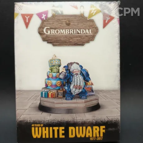 Описание картинки Grombrindal 40 years of white dwarf от Alternative Galaxy  по цене 10 490руб | Свободный Рынок Миниатюр - СРМ