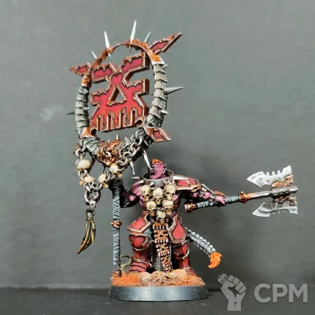 Описание картинки Blades of Khorne Bloodsecrator от Каджит по цене 5 498руб | Свободный Рынок Миниатюр - СРМ