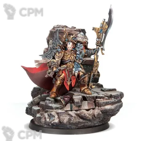 Описание картинки CONSTANTIN VALDOR, CAPTAIN-GENERAL OF THE LEGIO CUSTODES от TPC по цене 1 750руб | Свободный Рынок Миниатюр - СРМ