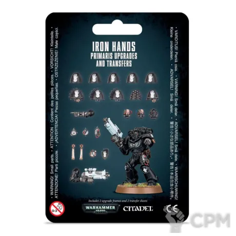 Описание картинки [Предзаказ] Iron Hands Primaris Upgrades and Transfers от MiniaturesFAN по цене 3 108руб | Свободный Рынок Миниатюр - СРМ
