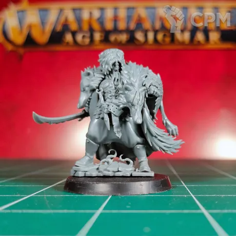 Описание картинки Cursed City Radukar the Wolf Vampire Lord от Каджит по цене 2 498руб | Свободный Рынок Миниатюр - СРМ