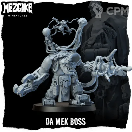Описание картинки Da mek boss от Бруталити по цене 400руб | Свободный Рынок Миниатюр - СРМ