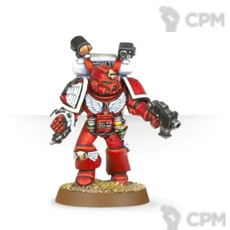 Описание картинки BLOOD ANGELS SANGUINARY PRIEST от TPC по цене 470руб | Свободный Рынок Миниатюр - СРМ