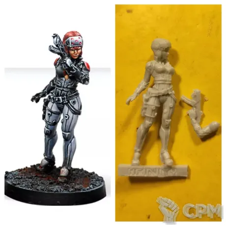 Описание картинки JSA Ryuken Unit-9 (SMG) от Greed's storehouse по цене 450руб | Свободный Рынок Миниатюр - СРМ