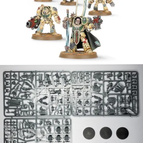 Описание картинки Deathwing Terminator Squad от Svarden по цене 4 950руб | Свободный Рынок Миниатюр - СРМ