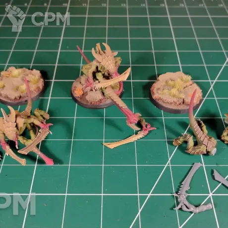 Описание картинки Tyranids Tyranid Warriors I от Каджит по цене 3 998руб | Свободный Рынок Миниатюр - СРМ