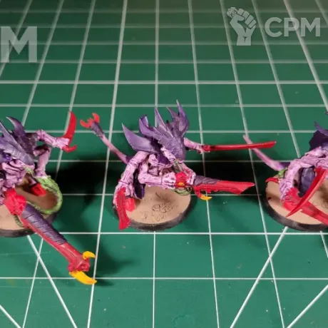 Описание картинки Tyranids Tyranid Warriors x6 Оригинал от Каджит по цене 7 498руб | Свободный Рынок Миниатюр - СРМ