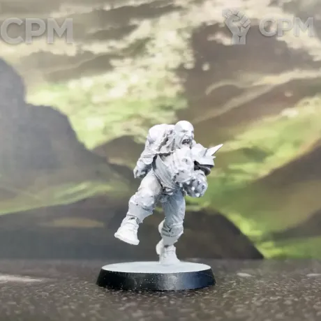Описание картинки Blood Bowl The Mighty Zug Star Player от Каджит по цене 3 498руб | Свободный Рынок Миниатюр - СРМ