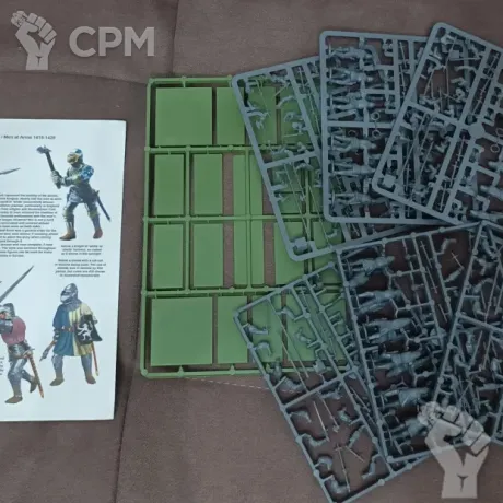 Описание картинки Agincourt Foot Knights 1415-29 AO60 28 мм от Tigerat по цене 3 100руб | Свободный Рынок Миниатюр - СРМ