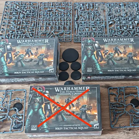 Описание картинки Большой комплект миниатюр для варгейма The Horus Heresy от The Selling Angel по цене 24 500руб