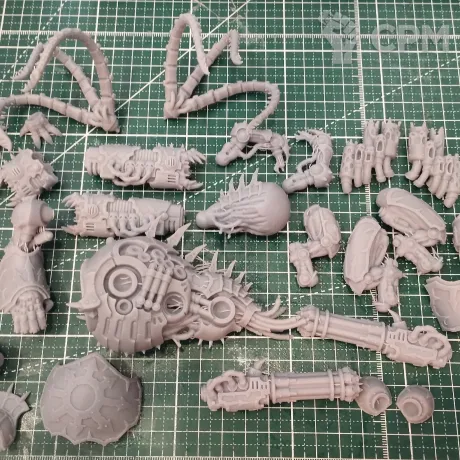 Описание картинки Forgefiend / Maulerfiend от Helnex workshop  по цене 2 000руб | Свободный Рынок Миниатюр - СРМ