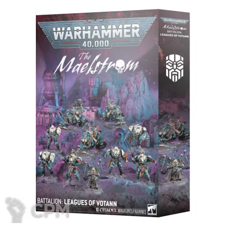 Описание картинки The Maelstrom Battalion: Leagues of Votann от MiniaturesFAN по цене 19 548руб | Свободный Рынок Миниатюр - СРМ
