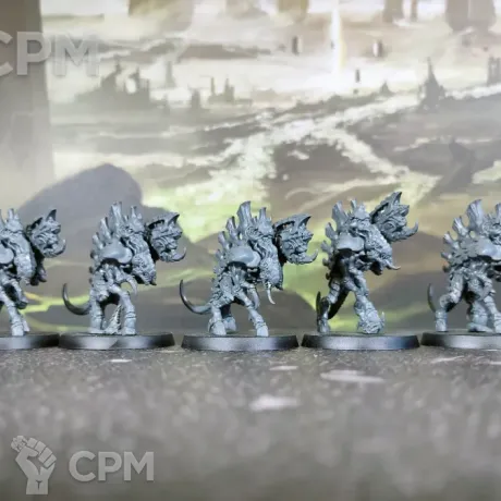 Описание картинки Tyranids Barbgaunts от Каджит по цене 3 498руб | Свободный Рынок Миниатюр - СРМ