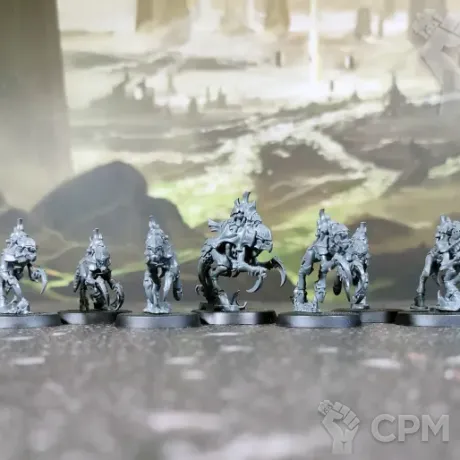 Описание картинки Tyranids Neurogaunts от Каджит по цене 2 498руб | Свободный Рынок Миниатюр - СРМ