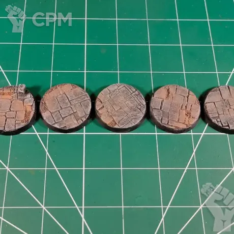 Описание картинки Citadel Base Round 40 GW x5 Базы (Подставки оригинал GW) Relief Paint от Каджит по цене 898руб | Свободный Рынок Миниатюр - СРМ