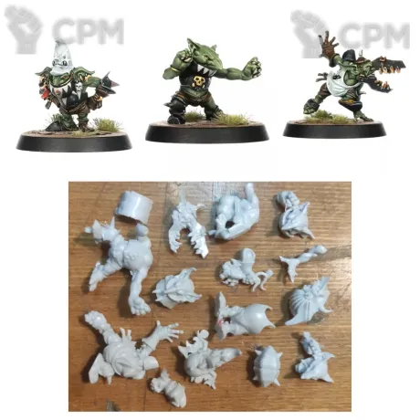 Описание картинки Goblin bruisers от Greed's storehouse по цене 690руб | Свободный Рынок Миниатюр - СРМ