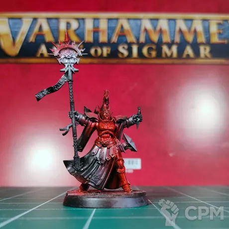 Описание картинки Stormcast Eternals Knight-Incantor от Каджит по цене 1 998руб | Свободный Рынок Миниатюр - СРМ