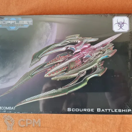 Описание картинки Scourge Battleship (2025, Пластик) от Wotiao по цене 5 990руб | Свободный Рынок Миниатюр - СРМ