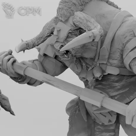 Описание картинки Minotaurs от Naggaroth Night по цене 800руб | Свободный Рынок Миниатюр - СРМ