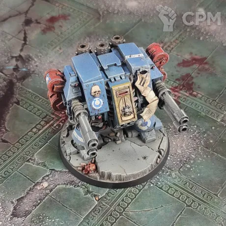 Описание картинки Ultramarines Mortis Dreadnought от Каджит по цене 4 998руб | Свободный Рынок Миниатюр - СРМ