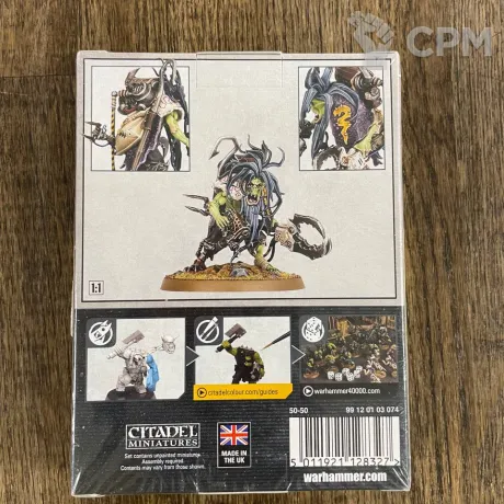 Описание картинки Orks: Zodgrod Wortsnagga от Alamentar по цене 3 300руб | Свободный Рынок Миниатюр - СРМ