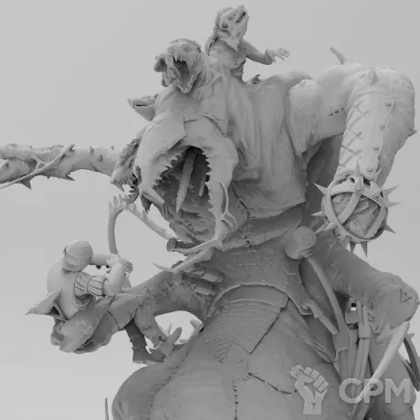 Описание картинки Hell Pit Abomination от Naggaroth Night по цене 3 000руб | Свободный Рынок Миниатюр - СРМ