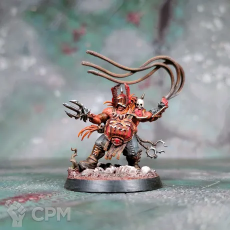 Описание картинки Blades of Khorne Bloodstoker от Каджит по цене 2 998руб | Свободный Рынок Миниатюр - СРМ
