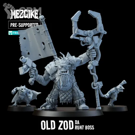 Описание картинки Old Zod, da runt boss от Бруталити по цене 300руб | Свободный Рынок Миниатюр - СРМ
