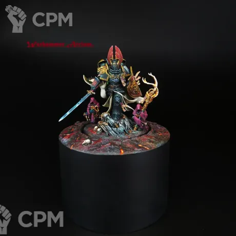 Описание картинки Warhammer 40,000. Lion El'Jonson. The Primarch of the Dark Angels. от Ярослав1709 по цене 100руб | Свободный Рынок Миниатюр - СРМ