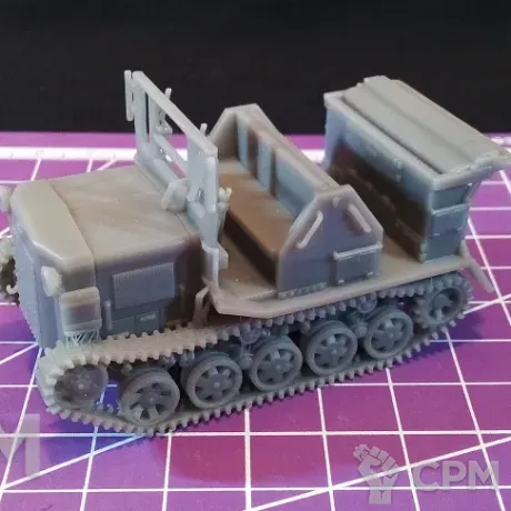 Описание картинки Японский тягач Type 98 Shi-Ke / масштаб 1:56/ 28мм от DModels по цене 600руб | Свободный Рынок Миниатюр - СРМ