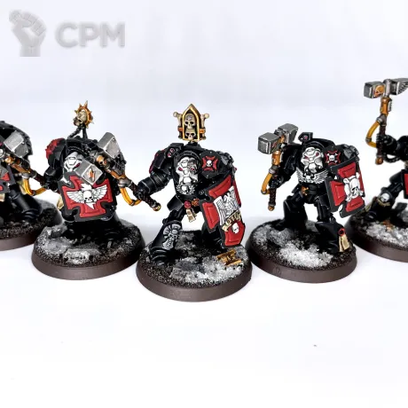 Описание картинки Black templars Terminator Assault squad от WAAAAAAGHshop по цене 500руб | Свободный Рынок Миниатюр - СРМ