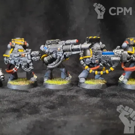 Описание картинки Space Marines Red Scorpions Devastator оригинал от Superguns по цене 3 500руб | Свободный Рынок Миниатюр - СРМ