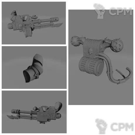 Описание картинки CSM Havocs Autocannon от Стальные Небеса по цене 120руб | Свободный Рынок Миниатюр - СРМ