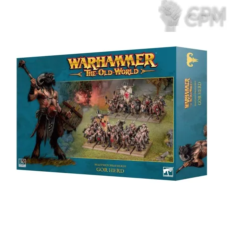 Описание картинки Набор миниатюр Warhammer The Old World BEASTMEN BRAYHERDS: GOR HERD от Дауран по цене 7 500руб | Свободный Рынок Миниатюр - СРМ