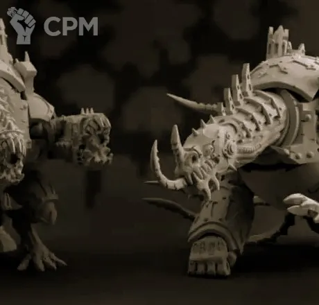 Описание картинки Forgefiend/Maulerfiend от Магазин Альфария по цене 1 700руб | Свободный Рынок Миниатюр - СРМ