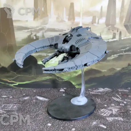 Описание картинки Necrons Doom Scythe II от Каджит по цене 5 498руб | Свободный Рынок Миниатюр - СРМ