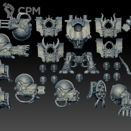 Описание картинки Helbrute от AxeL's Forge по цене 950руб | Свободный Рынок Миниатюр - СРМ