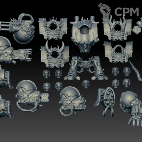 Описание картинки Helbrute от AxeL's Forge по цене 950руб | Свободный Рынок Миниатюр - СРМ