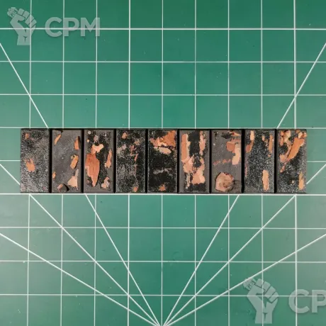 Описание картинки Citadel Rectangular Base 25x50 mm Подставка прямоугольная пластик (50x25) x10 Б/У от Каджит по цене 498руб | Свободный Рынок Миниатюр - СРМ