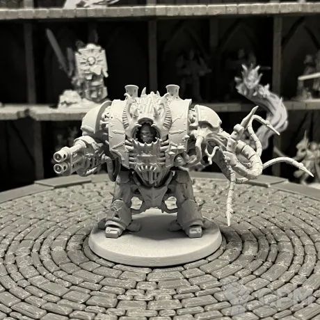 Описание картинки [КОПИЯ] Warhammer 40000 Helbrute от Houston Program по цене 700руб | Свободный Рынок Миниатюр - СРМ