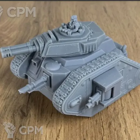 Описание картинки Leman Russ Battle Tank от 3D Shop  по цене 2 100руб | Свободный Рынок Миниатюр - СРМ