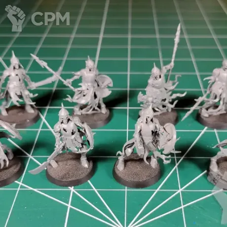 Описание картинки Soulblight Gravelords Deathrattle Skeletons x8 от Каджит по цене 100руб | Свободный Рынок Миниатюр - СРМ