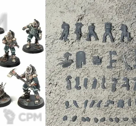 Описание картинки Imperial Navy Breachers: Kill Team от 3Д-Печка по цене 1 200руб | Свободный Рынок Миниатюр - СРМ