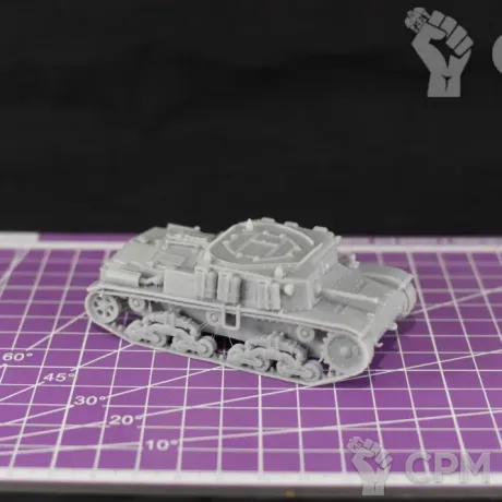 Описание картинки Итальянская командная машина Carro Comando M42 / масштаб 1:56/ 28 мм от DModels по цене 990руб | Свободный Рынок Миниатюр - СРМ