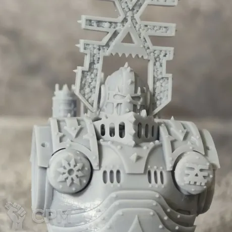 Описание картинки Khorne Lord of Skulls от 3Д-Печка по цене 5 000руб | Свободный Рынок Миниатюр - СРМ