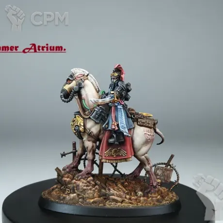 Описание картинки Warhammer 40,000. Death Korps of Krieg.  Lord Marshal Dreir. от Ярослав1709 по цене 100руб | Свободный Рынок Миниатюр - СРМ
