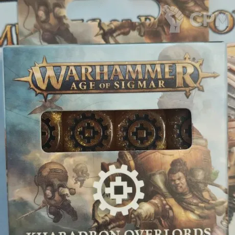 Описание картинки Kharadron Overlords Dice Set от Trazyn's Collection по цене 2 980руб | Свободный Рынок Миниатюр - СРМ