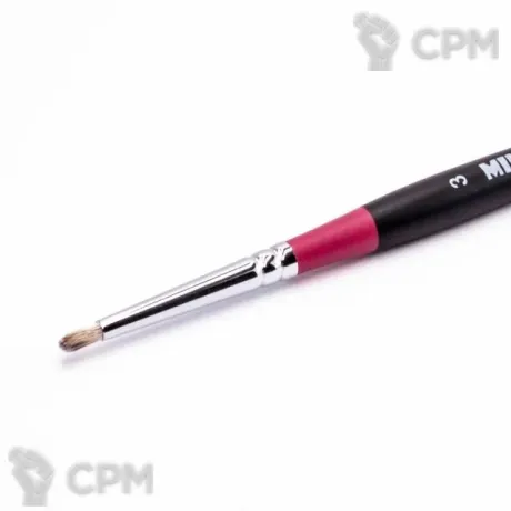 Описание картинки Кисть MiniWarPaint серии Drybrush Soft №3 от MiniaturesFAN по цене 566руб | Свободный Рынок Миниатюр - СРМ