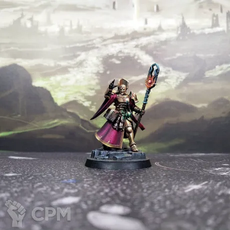 Описание картинки Stormcast Eternals Knight-Arcanum от Каджит по цене 4 998руб | Свободный Рынок Миниатюр - СРМ